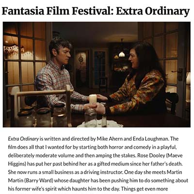 Fantasia Film Festival: Extra Ordinary